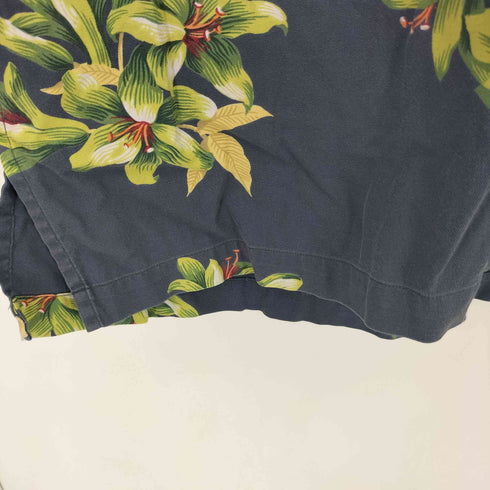 ポロバイラルフローレン Polo by RALPH LAUREN 90s CLAYTON クレイトン オープンカラー コットン アロハシャツ メンズ XL