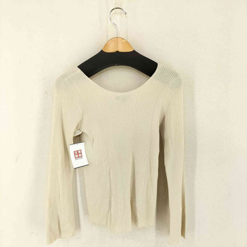 ユニクロ UNIQLO 3Dリブセーター レディース JPN:M