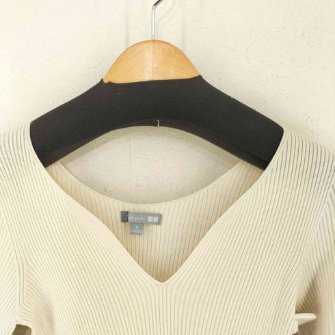 ユニクロ UNIQLO 3Dリブセーター レディース JPN:M