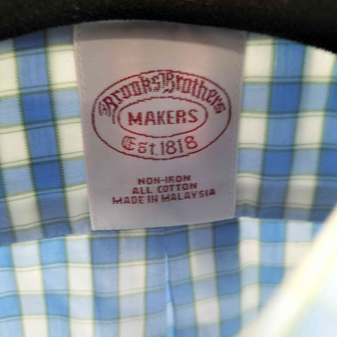 ブルックスブラザーズ BROOKS BROTHERS makers ギンガムチェック BDシャツ メンズ