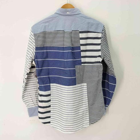 ブルックスブラザーズレッドフリース BROOKS BROTHERS REDFLEECE クレイジーパターン プルオーバー BDシャツ メンズ import:XS