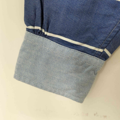 ブルックスブラザーズレッドフリース BROOKS BROTHERS REDFLEECE クレイジーパターン プルオーバー BDシャツ メンズ import:XS