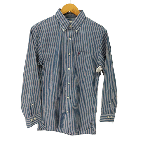 ブルックスブラザーズレッドフリース BROOKS BROTHERS REDFLEECE ストライプ BDシャツ メンズ import:XS