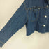 ザラ ZARA ショート丈デニムジャケット レディース import:M