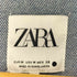 ザラ ZARA ショート丈デニムジャケット レディース import:M