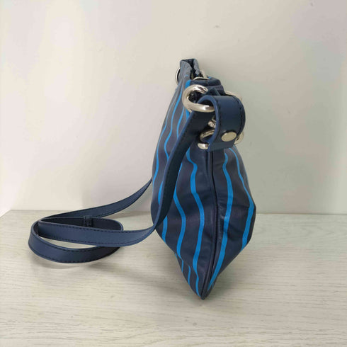 マークバイマークジェイコブス Marc by Marc Jacobs カウレザー ストライプショルダーバッグ レディース