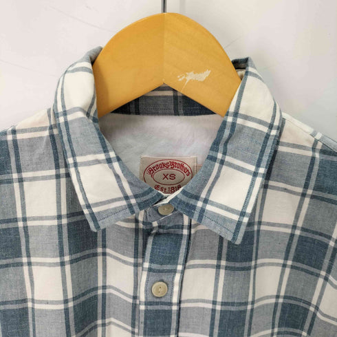 ブルックスブラザーズ BROOKS BROTHERS est.1818 チェック BDシャツ メンズ import:XS