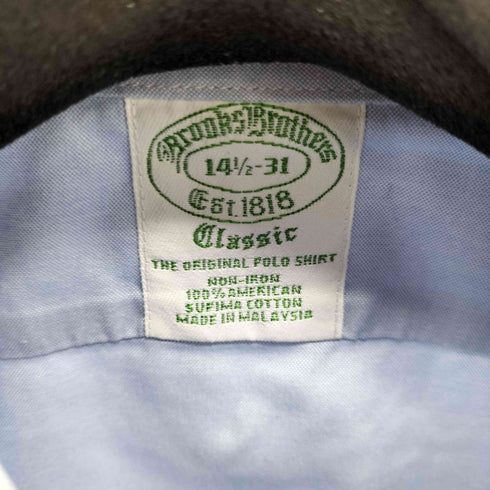 ブルックスブラザーズ BROOKS BROTHERS est.1818 classic BDシャツ メンズ 14 1/2-31