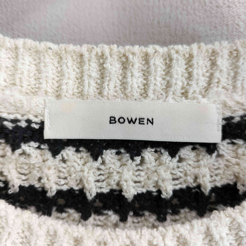 BOWEN ボーダー S/S サマーニット レディース