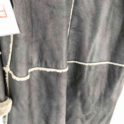 レコパン LES COPAINS JEANS 裏ボア フーデッドムートンコート メンズ