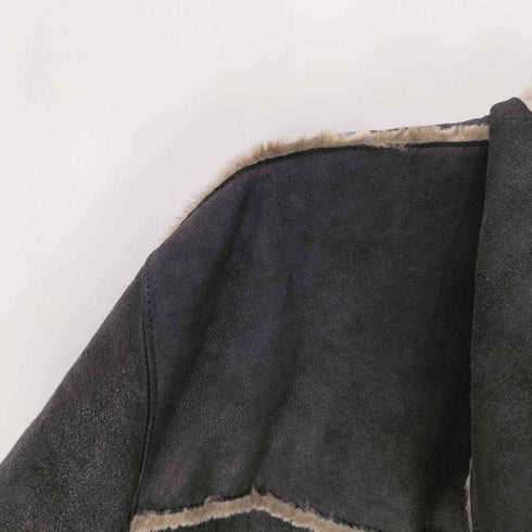 レコパン LES COPAINS JEANS 裏ボア フーデッドムートンコート メンズ