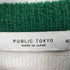 パブリックトウキョウ PUBLIC TOKYO ブロックチェックモヘアニット ビッグシルエット メンズ JPN:2