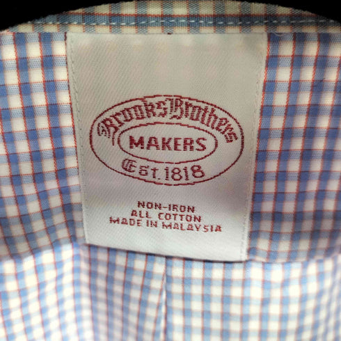 ブルックスブラザーズ BROOKS BROTHERS makers チェック BDシャツ メンズ