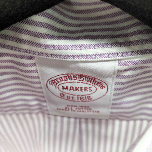 ブルックスブラザーズ BROOKS BROTHERS makers ストライプ BDシャツ メンズ