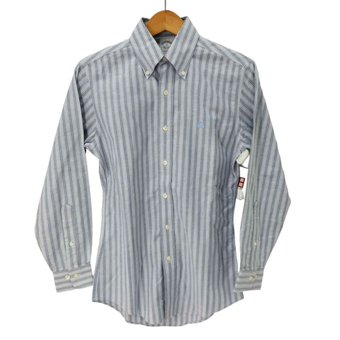 ブルックスブラザーズ BROOKS BROTHERS est.1818 ストライプ BDシャツ メンズ import:XS