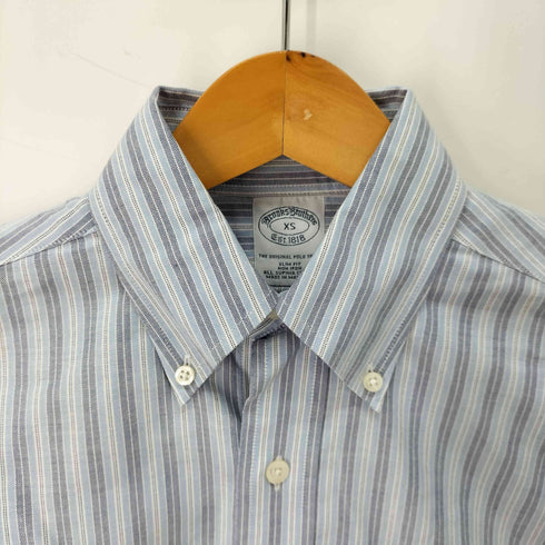 ブルックスブラザーズ BROOKS BROTHERS est.1818 ストライプ BDシャツ メンズ import:XS