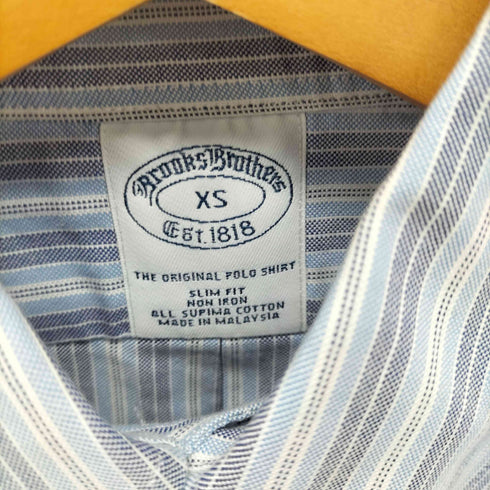 ブルックスブラザーズ BROOKS BROTHERS est.1818 ストライプ BDシャツ メンズ import:XS