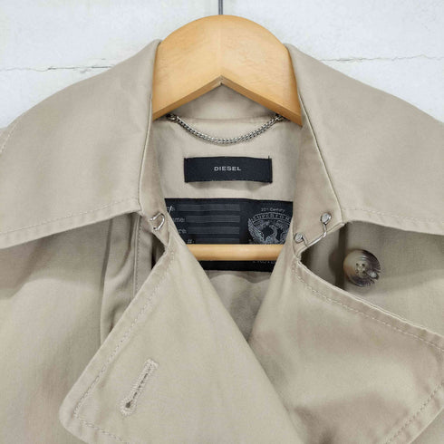 ディーゼル DIESEL 90~00S ミリタリートレンチコート レディース XXS