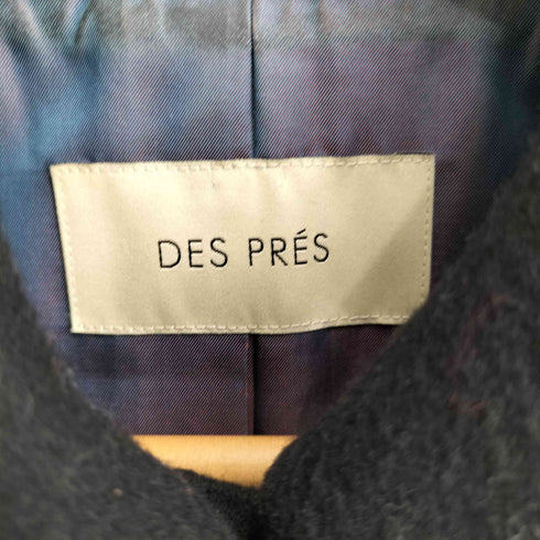 デプレ DES PRES 22AW ウール ショート ステンカラーコート レディース JPN:1
