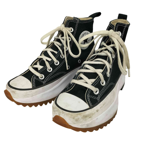コンバース CONVERSE RUN STAR HIKE BLACK HI CUT レディース JPN:23