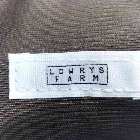 ローリーズファーム LOWRYS FARM 25AW ダブルジップ ショルダー BAG スウェード レザー 切替 レディース