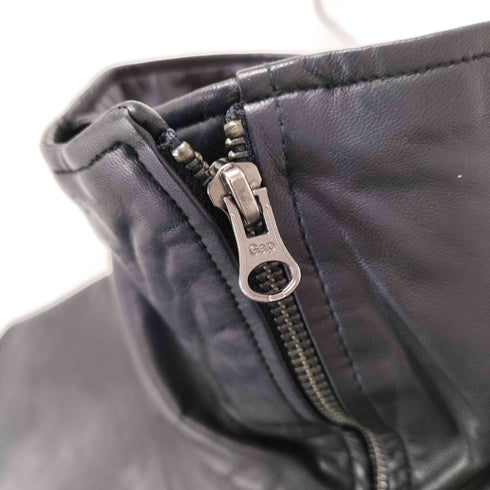 ギャップ Gap 10S ハイネックレザージャケット レディース S