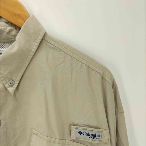 コロンビア Columbia PFG CU ロゴ 裏地メッシュ フィッシング シャツ メンズ import:XL