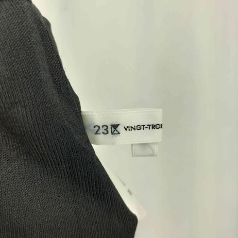 ニジュウサンク 23区 クリアヴィスコース ストレッチニットパンツ レディース JPN:38