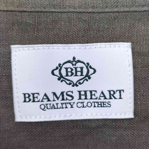 ビームスハート BEAMS HEART リネンシャツ メンズ JPN:XL