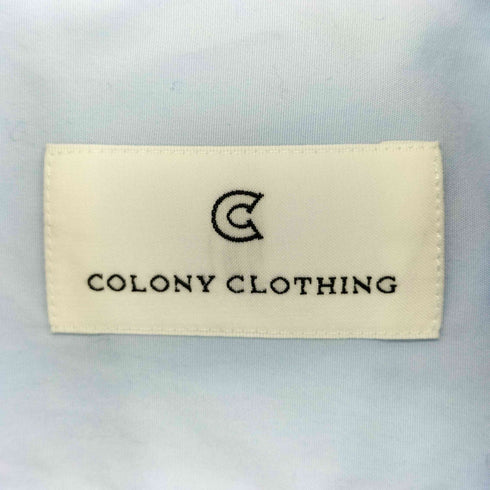 COLONY CLOTHING ロゴ刺繍シャツ メンズ import:M