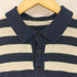 ロベルトコリーナ ROBERTO COLLINA パイルボーダーポロシャツ メンズ EUR:50