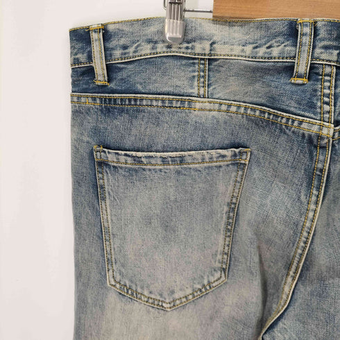 ドープ DOPE メッセージペイント ダメージ デニムパンツ メンズ 38inch