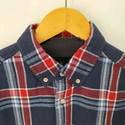 エディーバウアー Eddie Bauer チェック フランネルBDシャツ メンズ import:XS