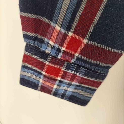 エディーバウアー Eddie Bauer チェック フランネルBDシャツ メンズ import:XS