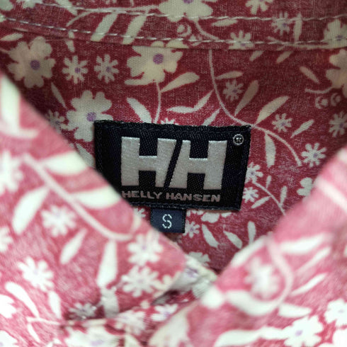 ヘリーハンセン HELLY HANSEN リバースプリント s/s シャツ メンズ import:S