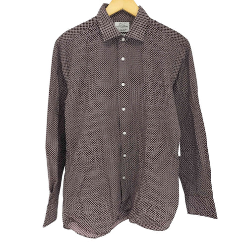 ユナイテッドアローズ UNITED ARROWS 総柄スリムフィットドレスシャツ メンズ 41