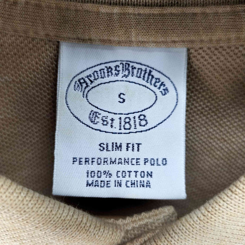 ブルックスブラザーズ BROOKS BROTHERS est.1818 SLIM fit ポロシャツ メンズ import:S