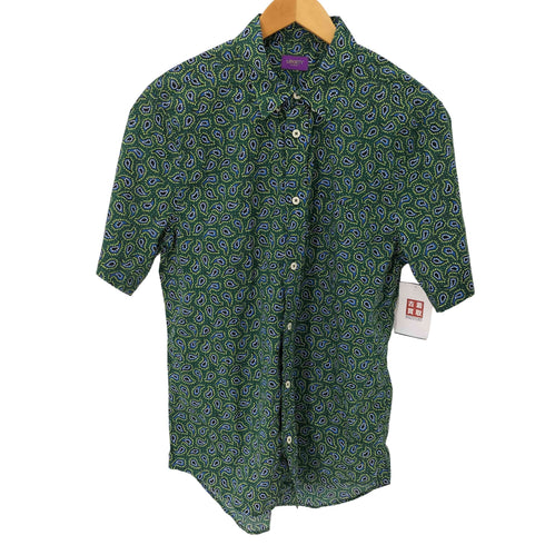 リバティ LIBERTY ペイズリー s/s シャツ レディース