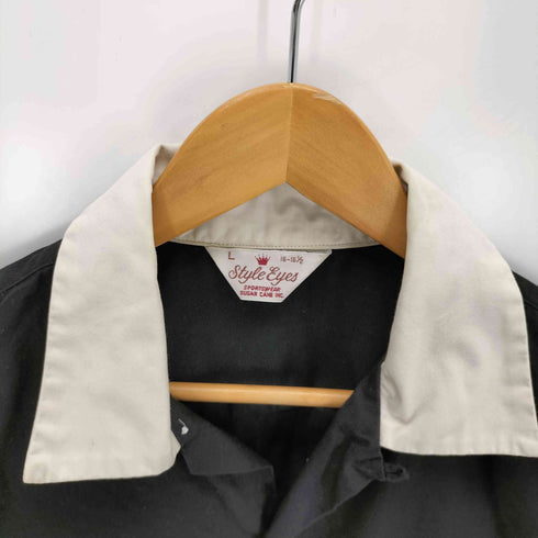 スタイルアイズ Style Eyes バックプリント S/Sボウリングシャツ メンズ JPN:L