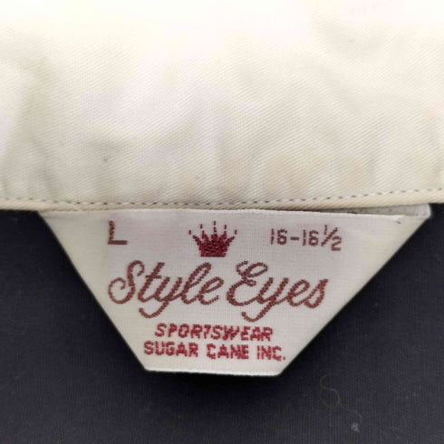 スタイルアイズ Style Eyes バックプリント S/Sボウリングシャツ メンズ JPN:L