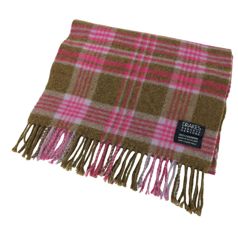 バーニーズニューヨーク BARNEYS NEWYORK スコットランド製カシミヤマフラー メンズ