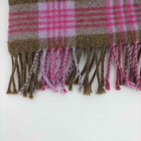 バーニーズニューヨーク BARNEYS NEWYORK スコットランド製カシミヤマフラー メンズ