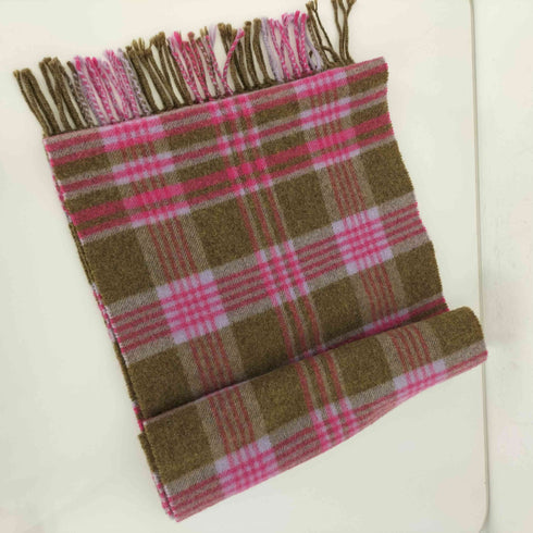 バーニーズニューヨーク BARNEYS NEWYORK スコットランド製カシミヤマフラー メンズ