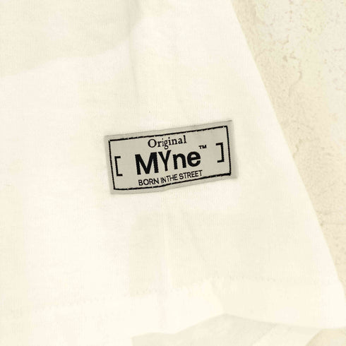 マイン MYne Logo T-shirt ロゴ Tシャツ メンズ JPN:L