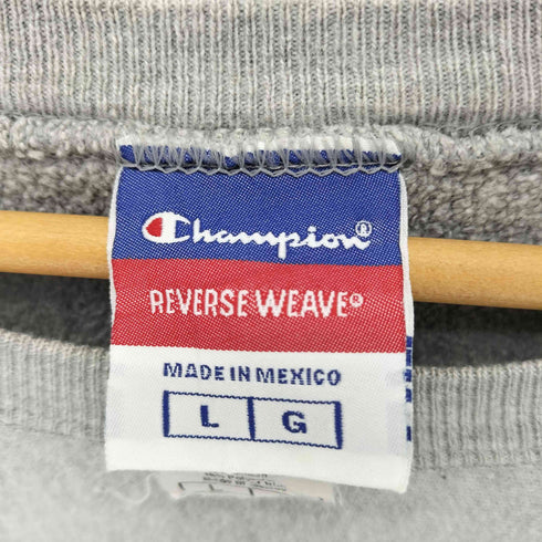 チャンピオン Champion 00s NEBRASKA REVERSE WEAVE ネブラスカ フロント アーチパッチ リバースウィーブ スウェット トレーナー メンズ L