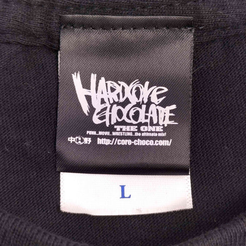 ハードコアチョコレート HARDCORE CHOCOLATE フロントプリントTシャツ メンズ JPN:L