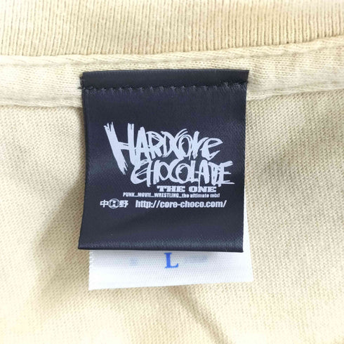 ハードコアチョコレート HARDCORE CHOCOLATE フロントプリントTシャツ メンズ JPN:L