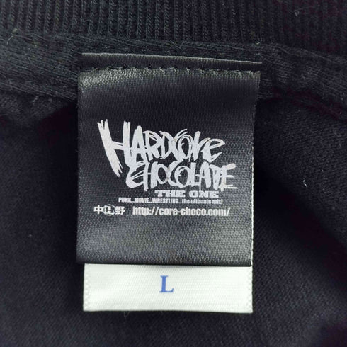 ハードコアチョコレート HARDCORE CHOCOLATE 両面プリントTシャツ メンズ JPN:L