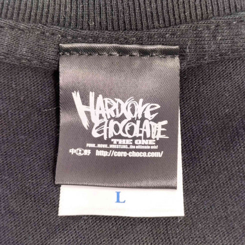 ハードコアチョコレート HARDCORE CHOCOLATE フロントプリントTシャツ メンズ JPN:L