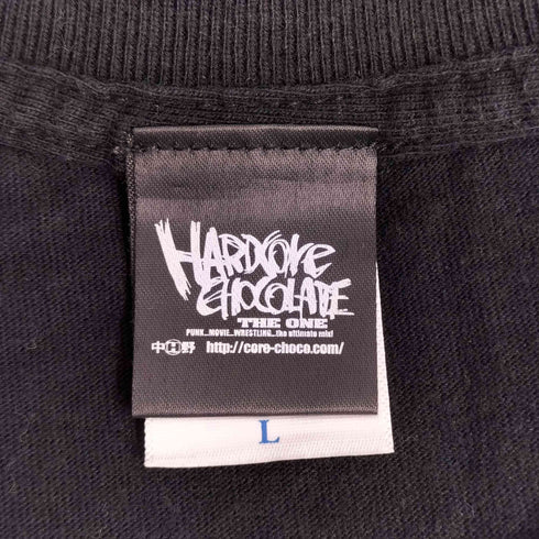 ハードコアチョコレート HARDCORE CHOCOLATE フロントプリントTシャツ メンズ JPN:L
